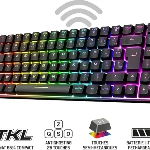 کیبورد گیمینگ ELITE-K70 با نور RGB