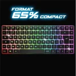 کیبورد گیمینگ ELITE-K70 با نور RGB - تصویر 5