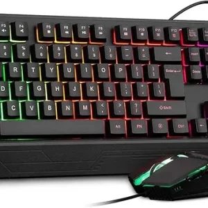 کیبورد و ماوس گیمینگ Rii مدل RK400