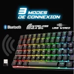 کیبورد گیمینگ ELITE-K70 با نور RGB - تصویر 4