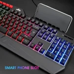 کیبورد گیمینگ RII RK202  دارای نور RGB - تصویر 2