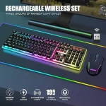 کیبورد و ماوس بی سیم گیمینگ RedThunder مدل K10 - تصویر 5