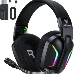 هدفون گیمینگ WGSEARY WG1 بی سیم